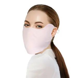 [모두쇼핑]이쁜이 자외선 차단 마스크 1매 (일반형 핑크) 라이딩마스크 필드마스크 골프마스크 자외선마스