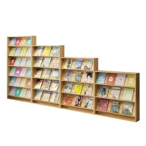 잡지 팜플렛 수납장 전면 책꽂이 스탠드 매거진랙 홍보물