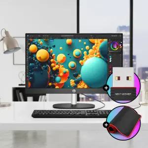 HP 일체형PC ProOne 240 G10 인텔 i3/8G/256G/Win11 사무용 올인원PC (미니멀 업무 공간 최적화)