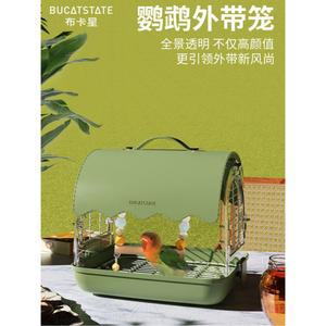 새이동장 투명케이지 앵무새이동장 투명 이동가방 휴대용