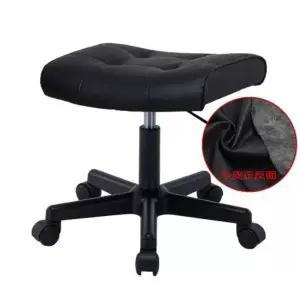 사무실 스툴 발받침 가죽 높낮이 보조의자 높낮이조절 발판 의자