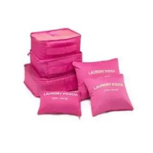 [제이커머스]여행용 6종 이너백 파우치 생활방수원단 태클박스 플라스틱케이스 낚시소품케이스 소형태클박