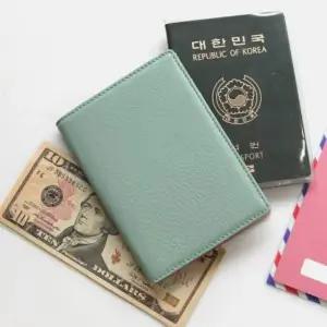 [제이커머스]플라잉 소가죽 여권지갑 여권케이스 여행용품 소가죽여권지갑 여권파우치