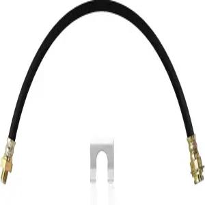 뮤리얼리 프리미엄 18인치 고무 브레이크 호스 - 유연한 라인 3/8 -24 외부 스레드에서 내부 스레드 고강도