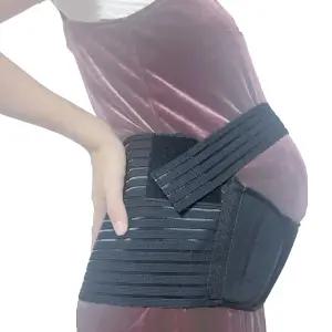 도코시아 3-in-1 임산부 벨트 임신 배 밴드 백/펠빅/엉덩이 지지대 산후 바인더 가벼운 지지 허리 랩