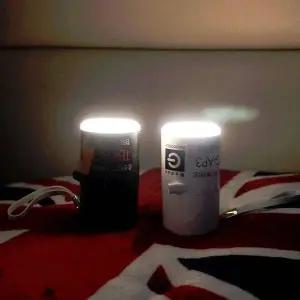 미니 에어펌프 GIG-AP3 화이트 블랙 랜턴 충전 휴대용