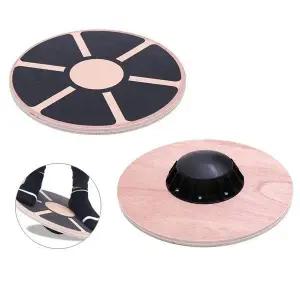 우드 밸런스보드 코어운동 지름 약39.5cm