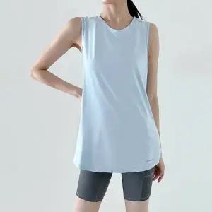 스포츠 메쉬 커버업 슬리브리스  DBC1905W