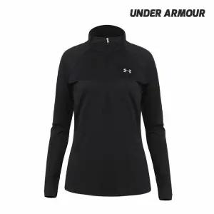 [보리보리/언더아머 슈즈] 언더아머 테크 솔리드 1/2 집업티셔츠 (1320126-001)