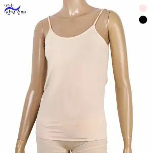 [보리보리/바풀 주니어]MG 180311 인견 스판 여성 끈 런닝 (90100)