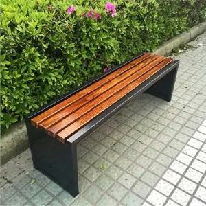 공원 긴의자 평의자 야외벤치 프레임 의자 원목 야외