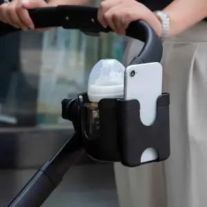 유모차 거치대 유모차컵홀더핸드폰 휴대용유모차컵홀더