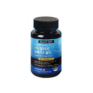 뉴트리디데이 메가렉스 rTG 알티지 오메가3 골드 1병 3개월분_ w