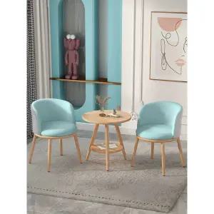 2인 테이블 의자 세트 접이식 북유럽 티 테이블세트