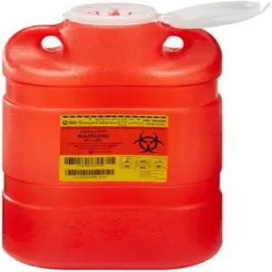 BD 샤프 컬렉터 8.2 qt 대형 빨간색