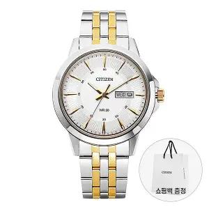 시티즌 남성 메탈 손목 시계 쿼츠 BF2018-52A
