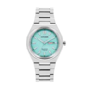 시티즌 남성 메탈 손목 시계 티타늄 AW0130-85M