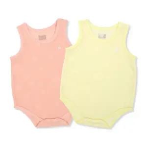 [롯데백화점]오가닉맘 환타옐로우도트런닝바디수트세트-MJSLQS13