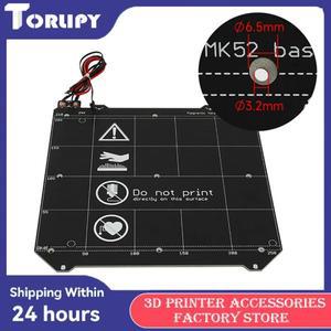 24V PRUSA i3 MK52 MK3S 핫베드 플레이트 (자석 버전) 220W 시트 소프트 마그넷 빌드 (3D 프린터 부품용)