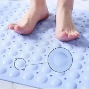 미끄럼 방지 풋브러쉬 매트 발 샴푸 세척용 욕실