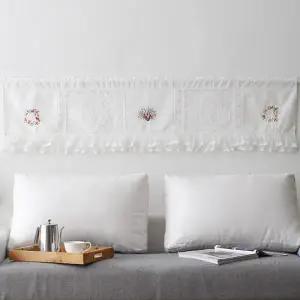 [하프클럽/셀러허브]예쁜 레이스 자수 바란스 가림막 커튼 주방 가리개