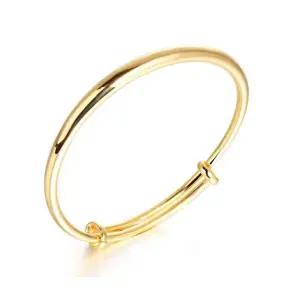 [퍼니메이커]18KGP 소프트 웨어링 팔찌-골드OC 예쁜팔찌 여성팔찌 유니크팔찌 팔찌선물 기념일선물