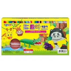 700매 모아 색종이 세트미술 만들기 놀이 접기 공예 만들기교구 만들기재료