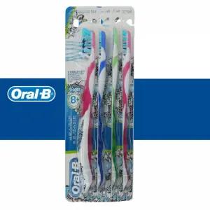 [퍼니메이커]오랄비 청소년칫솔 어린이칫솔 4단계 4개 크로 어린이치솔 ORALB 브랜드칫솔 스테이지