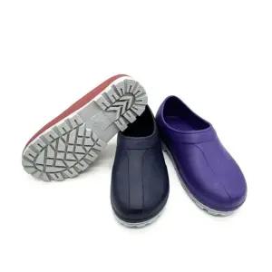 투톤 주방화 주방다용도신발 작업화 식당신발 세탁화 막힘형 고무실내 [fB97