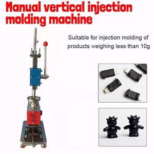 10g 데스크탑 수동 수직 사출 성형 기계 실험실 교정 플라스틱 전기 고무 압출기