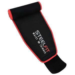 STEELFIT 여성 및 남성용 허리 트리머 벨트 - 배꼽 셰이퍼 위한 네오프렌 스웨트 트레이너 습기 운동을 체육관 운동 액세서리 밴드 가능한 피트니스, 지방을 위 조절 방지