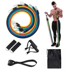홈트레이닝 헬스 풀업 튜빙밴드 탄련 운동 용 스트레칭 기구 근력 [fB8026E]