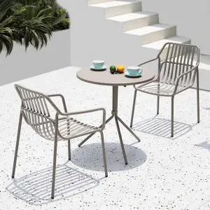 야외 테라스 테이블 의자 옥상 정원 포장마차 세트