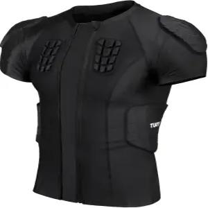 디알루돈 남성 패딩 축구 셔츠 갈비 가슴 어깨 보호대 하트 가드 압축 6패드 야구 농구용 보호 장비