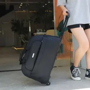 4컬러 여행가방 바퀴 달린 휠캐리어 바퀴형보스턴백 QFb7+5TNT