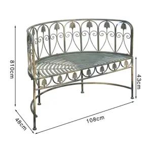 야외 엔틱테이블 카페 앤틱 철제 야외테이블 테라스