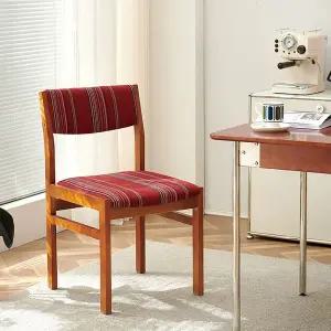 인테리어 패브릭 다이닝체어 카페의자 레트로 빈티지