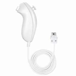 NC 넌척 컨트롤러 조이스틱 게임패드 교체용 Wii 컨트롤러, 닌텐도 및 U 비디오 게임패드(화이트 1PCS)와 호환 가능