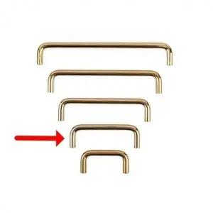 가구 심플 골드 ㄷ자봉 2구 손잡이 부속 선택 96p