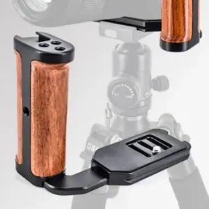 그립 핸드 인터페이스 우드 카메라 L플레이트