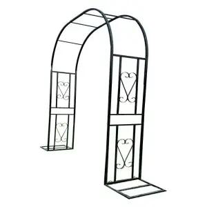 장미 가든 철제 울타리 정원아치 화단 식물  대문 아치형 가든아치 아치 넝쿨지지대