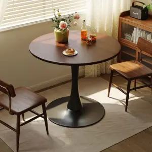 4인용원형식탁 우드 주방 티테이블 원목 테이블 식탁테이블