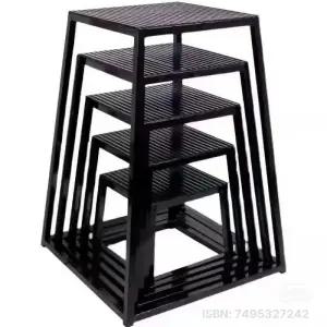 점프 피트니스 점프박스 에어로빅 런지 연습 크로스핏