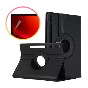 갤럭시탭S9 플러스 크로스 레더 케이스 액정 보호필름 세트 테블릿PC 강화유리 PC