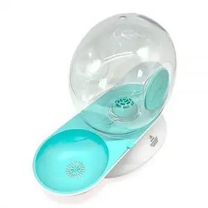 모모펫 강아지급수기 달팽이 반자동 급수기 (라이트그린)