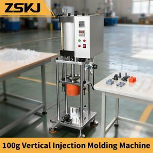 Ztem20g 40g 60g 100g 수직 사출 성형기 데스크탑 폴리머 플라스틱 ABS PE