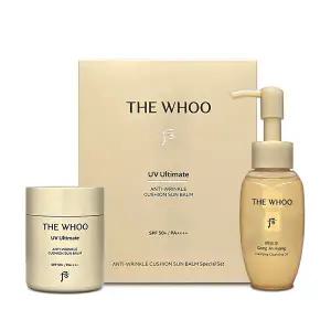 후 유브이 얼티밋 안티 링클 쿠션 선밤 기획 세트
