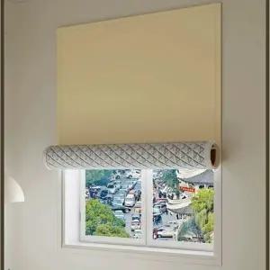 (타입 120x150cm 베이지)찍찍이 방음방한 암막커튼 바람막이 120x150cm