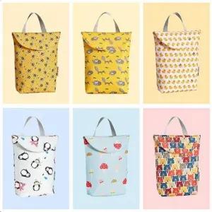 다용도 방수 휴대용 포켓 기저귀 가방 젖병 파우치