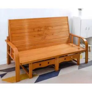 접이식 나무 소파 확장형 폴딩 원룸 베드 원목 침대 프레임